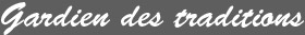 Garidne des traditions